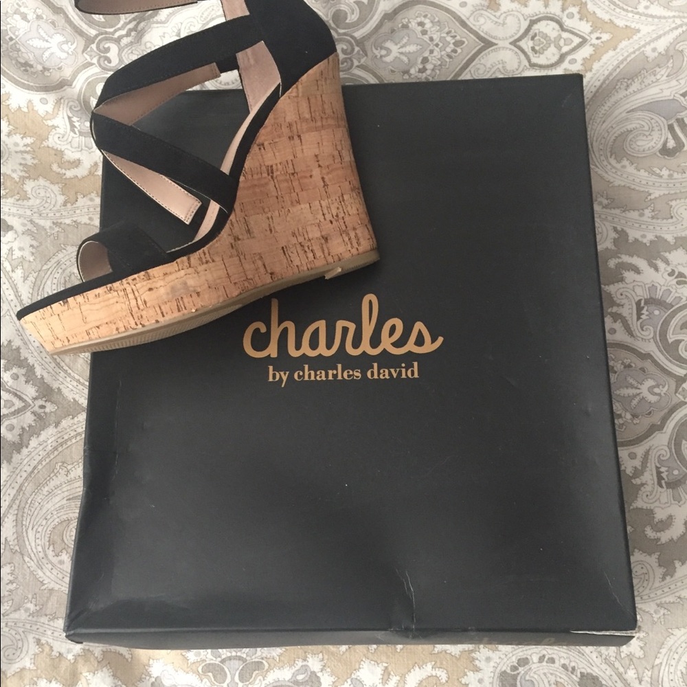 Charles by Charles David Alexa Wedge Sandal